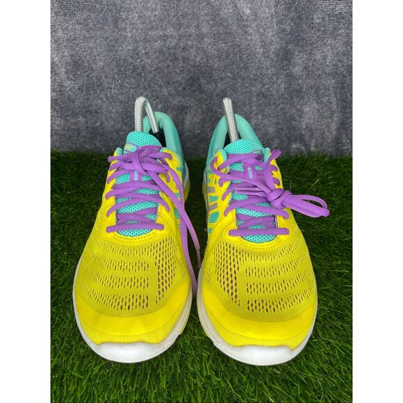 Asics Shoes Womens 9.5 Yellow/Green Gel Electro 33 Athletic Running Ladies T461N - Picture 3 of 9